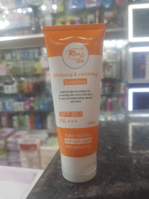 Rivaj Sunblock SPF60 50ml